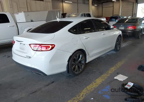 2015 Chrysler 200 S из США, поврежденный, VIN 1C3CCCBBXFN653309